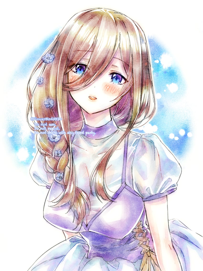 nakano miku (go-toubun no hanayome) drawn by yu_(flowerbird3830)
