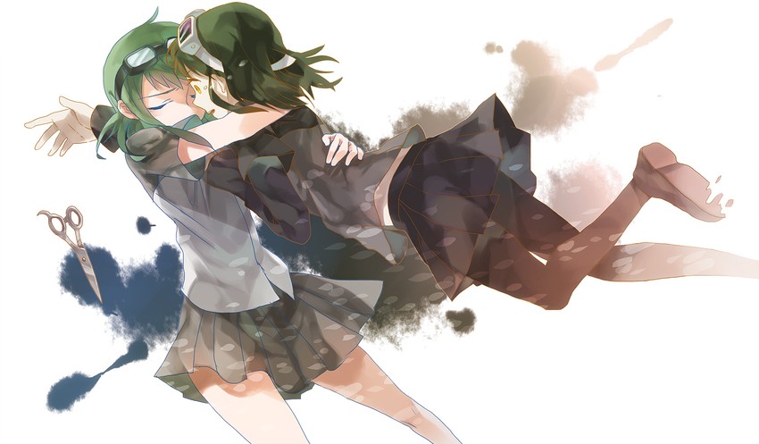 gumi (vocaloid and 1 more) drawn by shion_(kizuro)