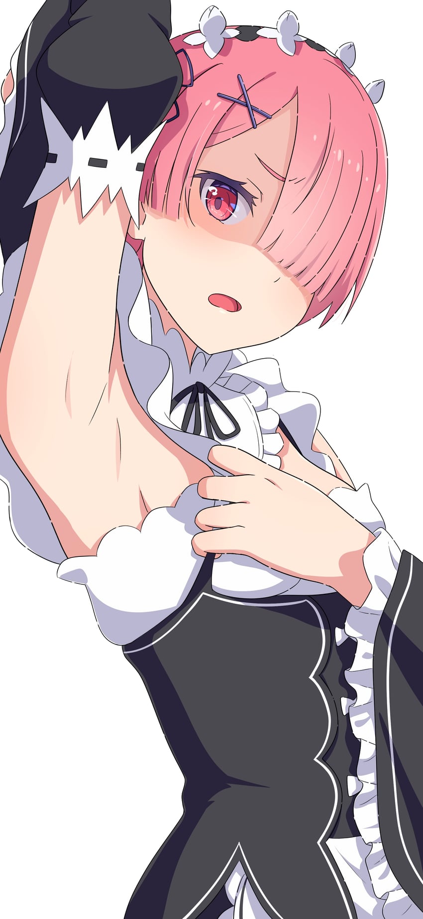 ram (re:zero kara hajimeru isekai seikatsu) drawn by na-suke