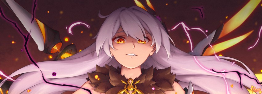 kiana kaslana (honkai and 1 more) drawn by mao_de_hei_ying