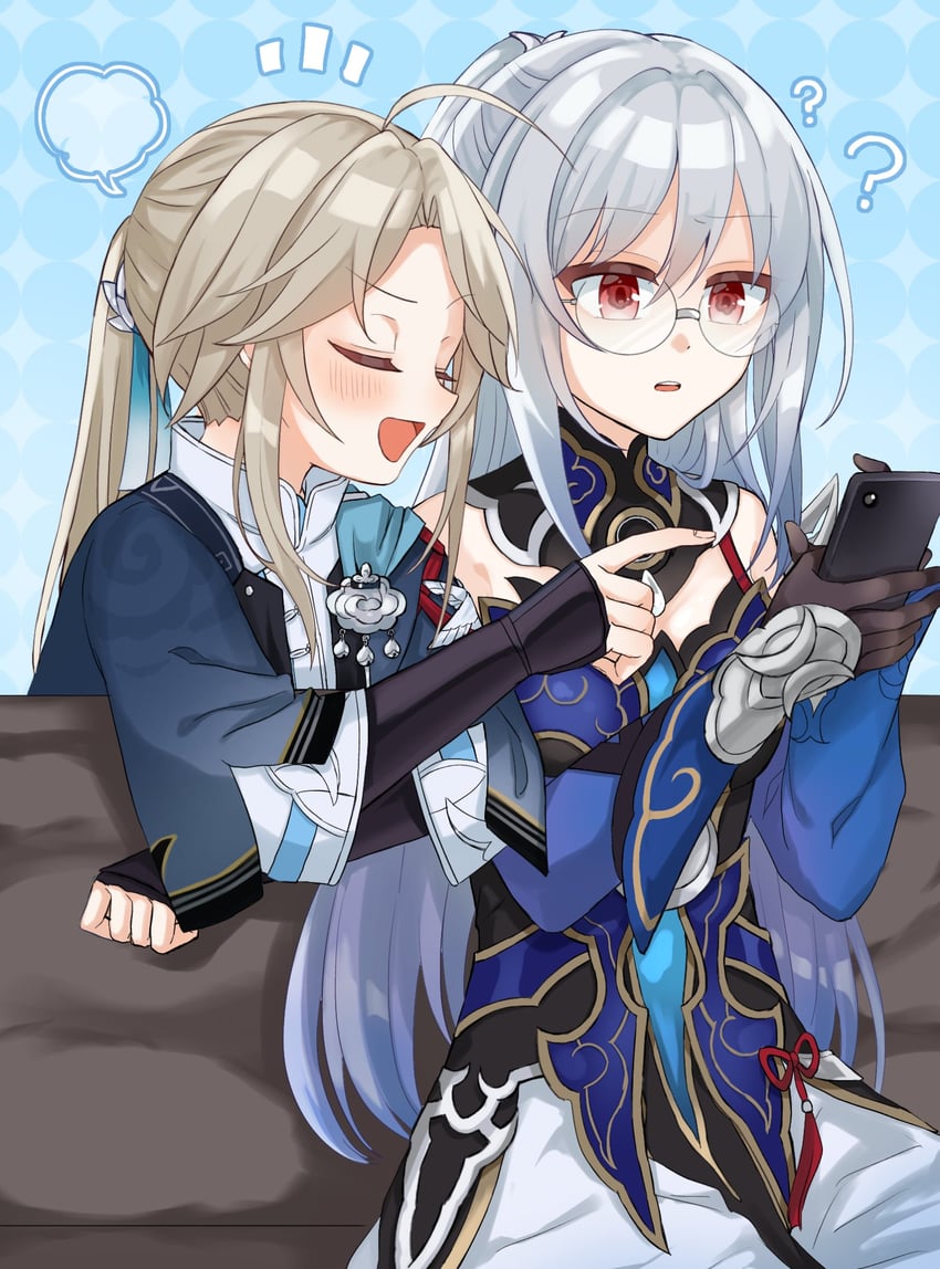 jingliu and yanqing (honkai and 1 more) drawn by pote74839185005