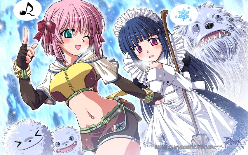 hunter, alice, and siroma (ragnarok online) drawn by ishihara_masumi