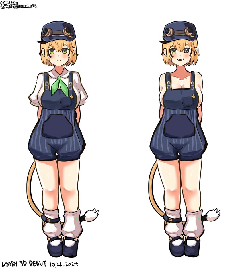 dooby (indie virtual youtuber) drawn by blaparky