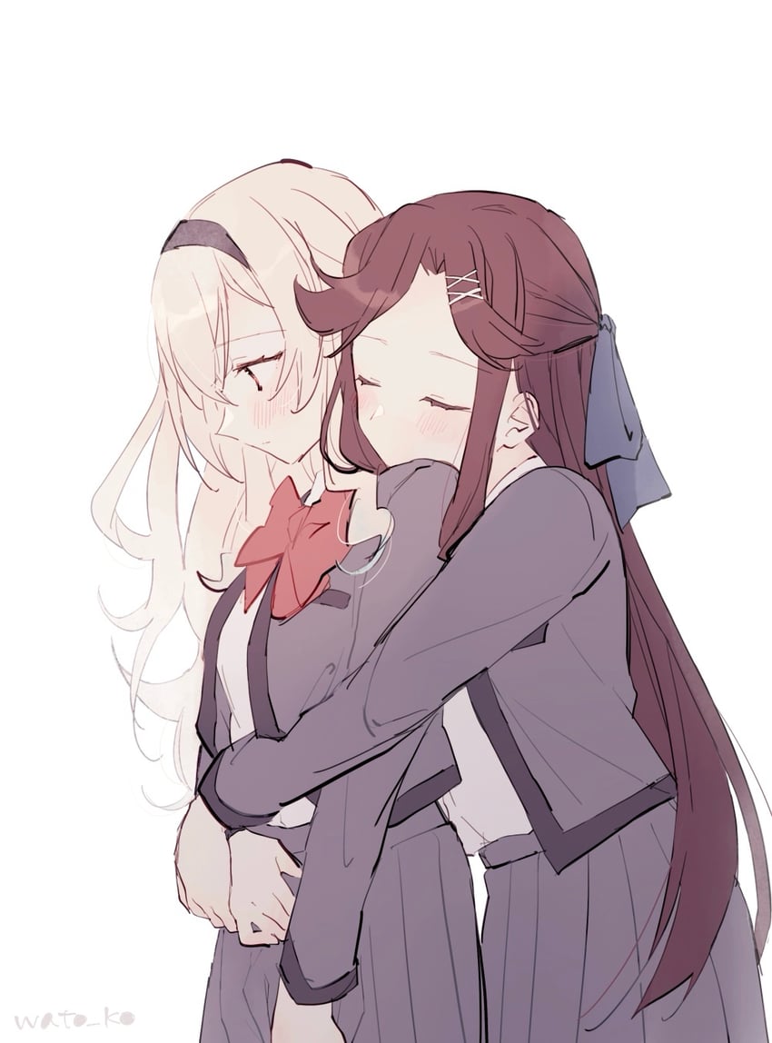 saijou claudine and tendou maya (shoujo kageki revue starlight) drawn by wato_(ko)