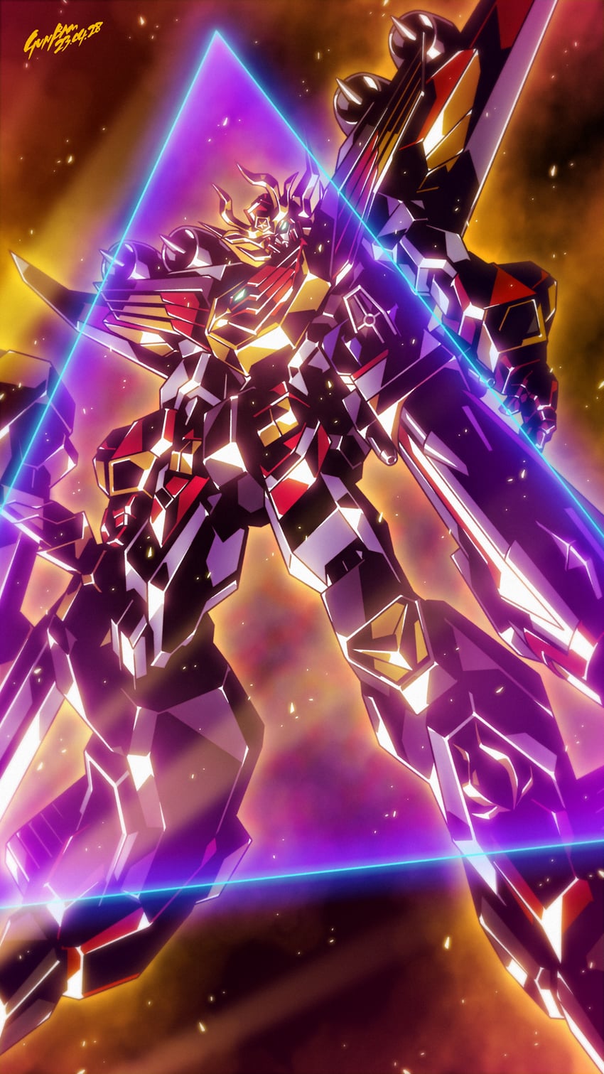 super fire dagwon (yuusha series and 1 more) drawn by babamba