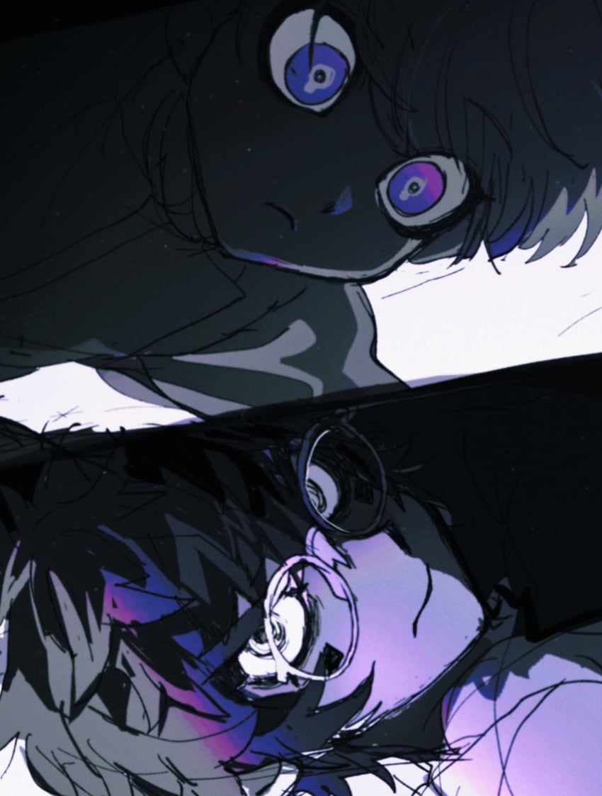yuma kokohead and zilch alexander (master detective archives: rain code) drawn by oishikunatte_shintoujou