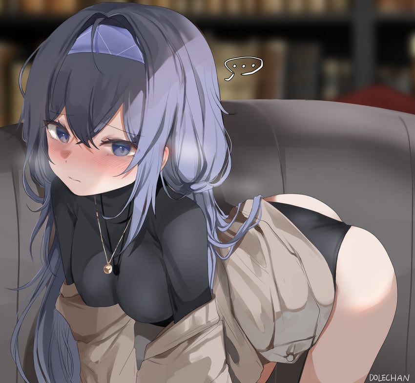 ui (blue archive) drawn by dolechan