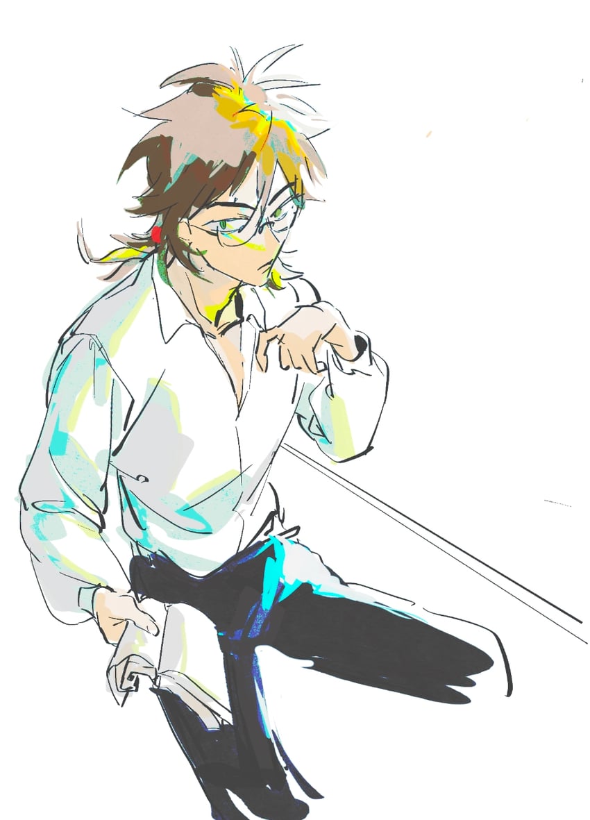 isoi reiji (saibou shinkyoku) drawn by mao_rongrong_huli_chu
