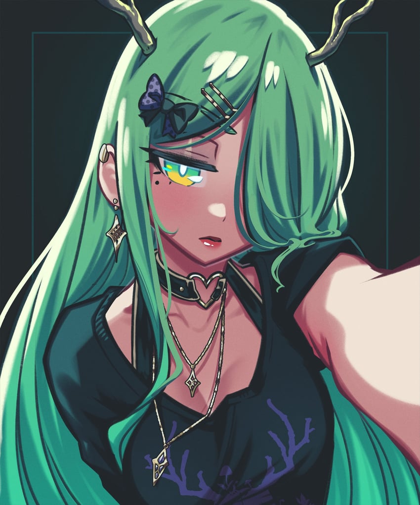 ceres fauna (hololive and 1 more) drawn by loen