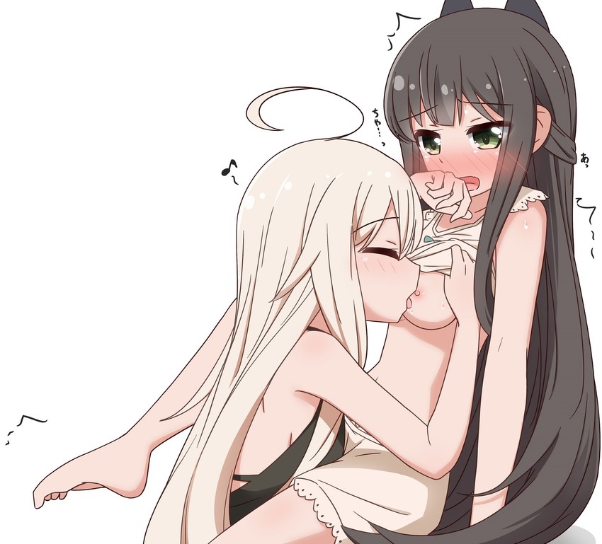 chiya and tatsumi kon (urara meirochou) drawn by miruzawa_akechi