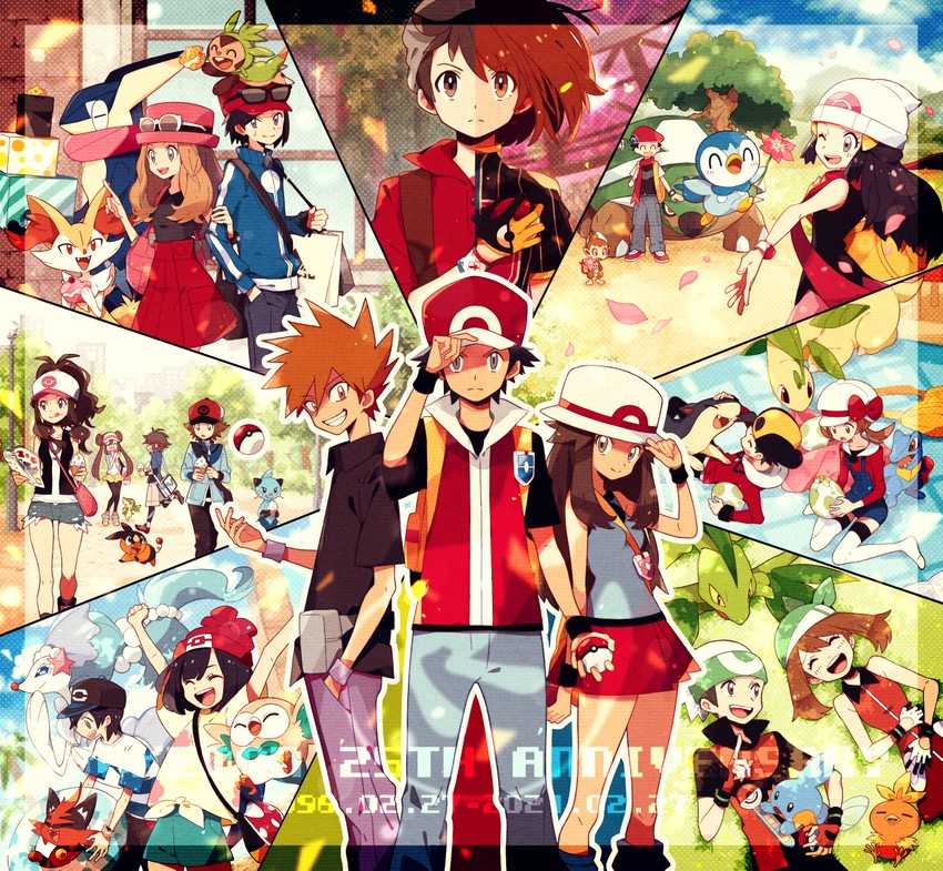 dawn, may, rosa, hilda, gloria, and 31 more (pokemon and 10 more) drawn by atori12