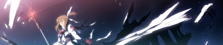 takamachi nanoha and raising heart (lyrical nanoha and 2 more) drawn by i-iv_(longman)