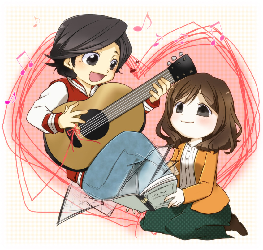 hara-chan and echizen-san (nakuna hara-chan) drawn by kazayuu_(yuuri)