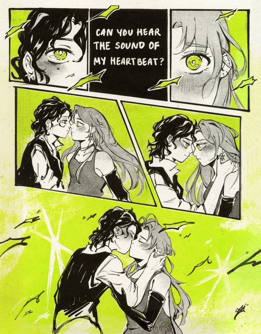 koga mitsuki and oosawa aya (kininatteru hito ga otoko ja nakatta) drawn by raeryne