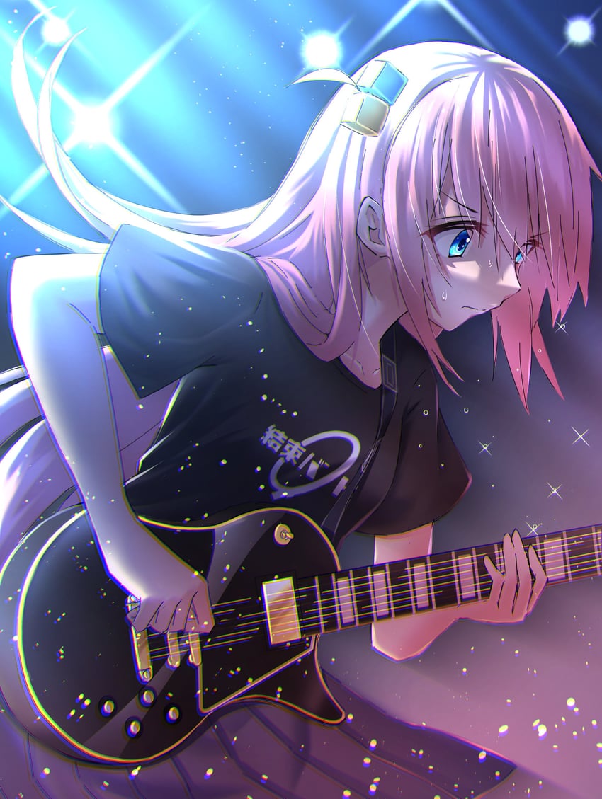 gotoh hitori (bocchi the rock!) drawn by kakutasu_(akihiron_cactus)