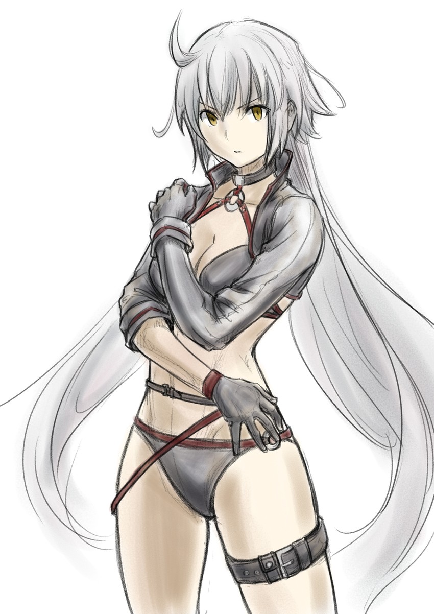 jeanne d'arc alter (fate and 1 more) drawn by sun_(smcy4322)