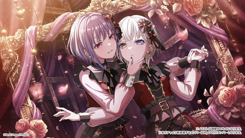 kaname raana and yuutenji nyamu (bang dream! and 1 more)