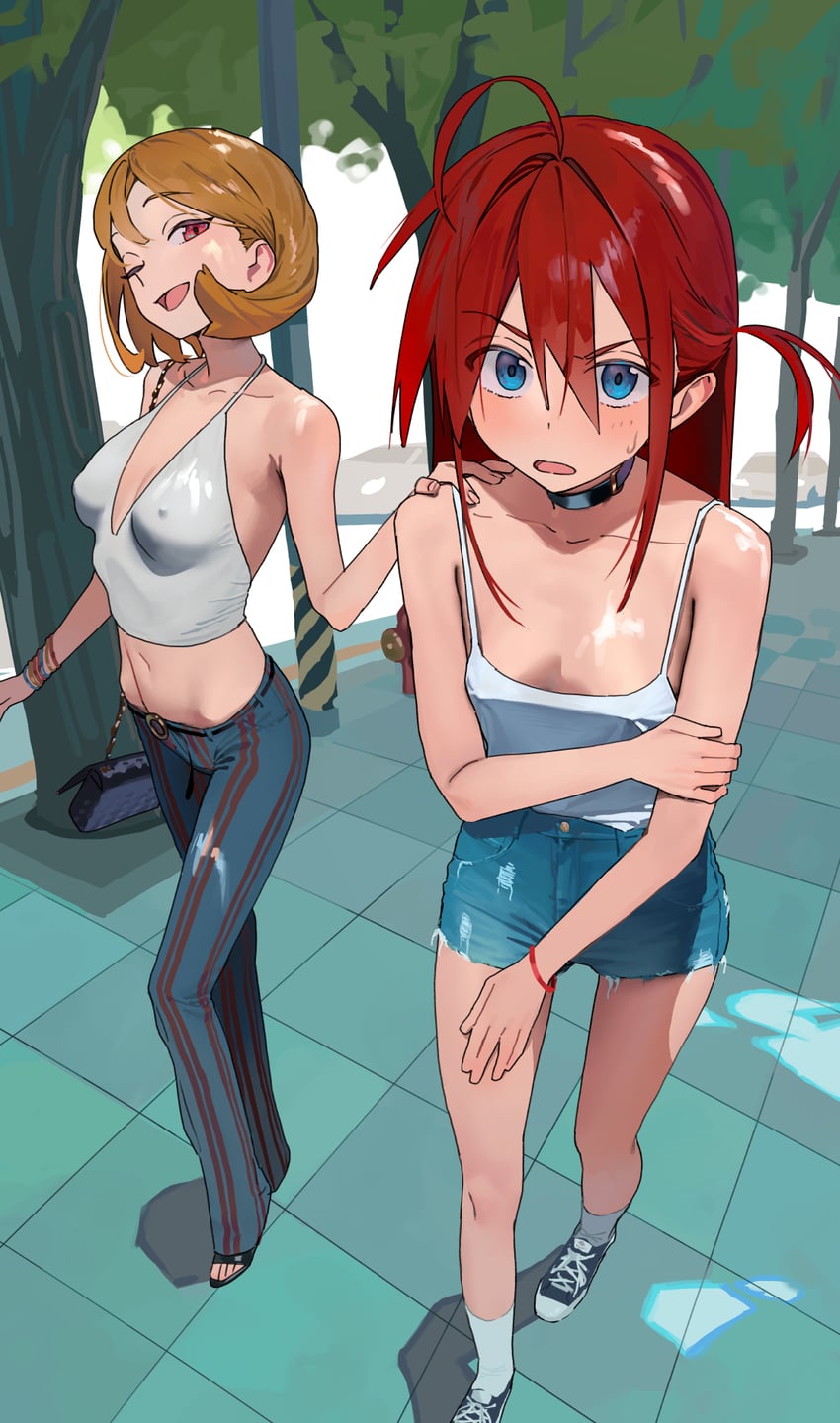 sekoshi and hipa (original and 1 more) drawn by some1else45