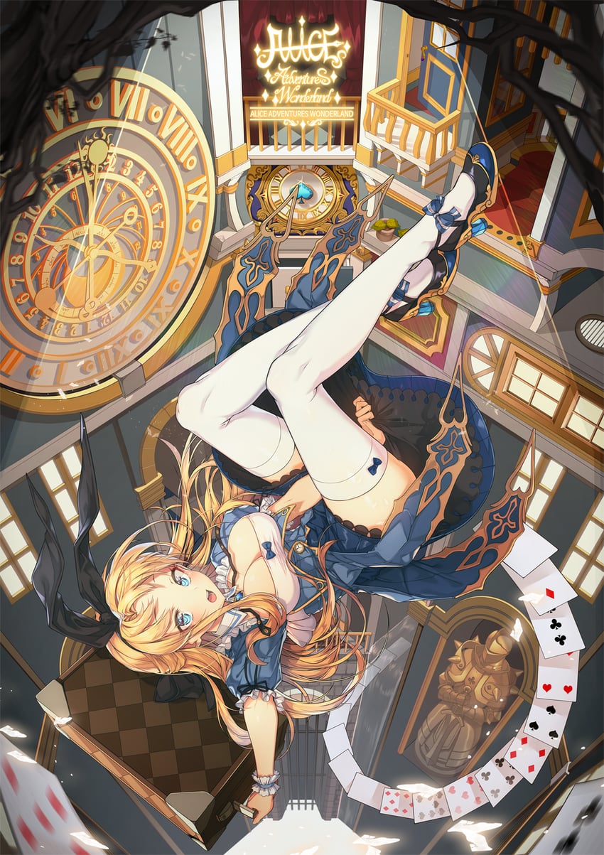 alice (alice's adventures in wonderland) drawn by kinos_(kw00789)