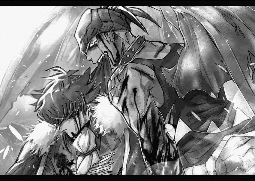leon and raihan (pokemon and 1 more) drawn by chiyo_(miichiyochin)