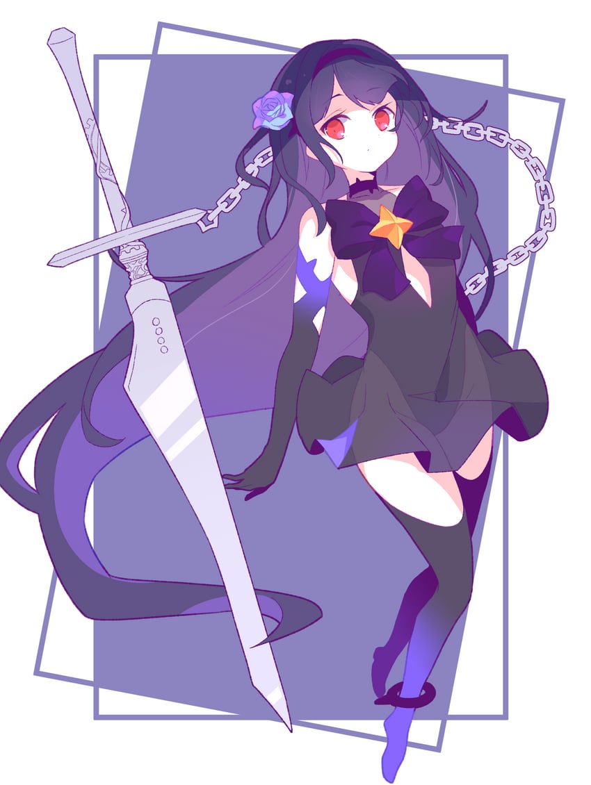rose (djmax and 1 more) drawn by suzuno_(suzuno3110)