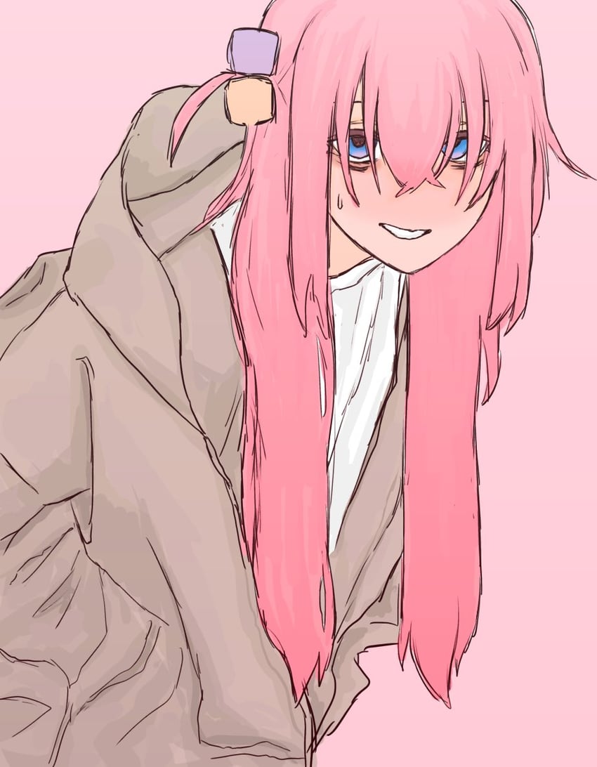 gotoh hitori (bocchi the rock!) drawn by mentos_pepsi
