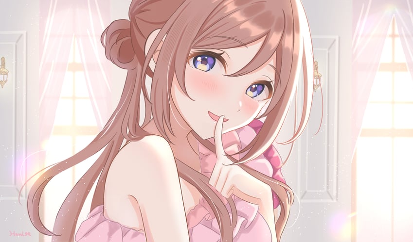 himesaki rinami (idolmaster and 1 more) drawn by hanilz