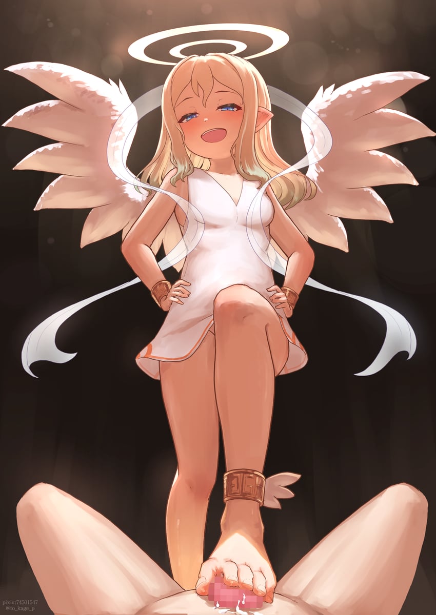 archangel mariel (mon-musu quest!) drawn by to_kage_p