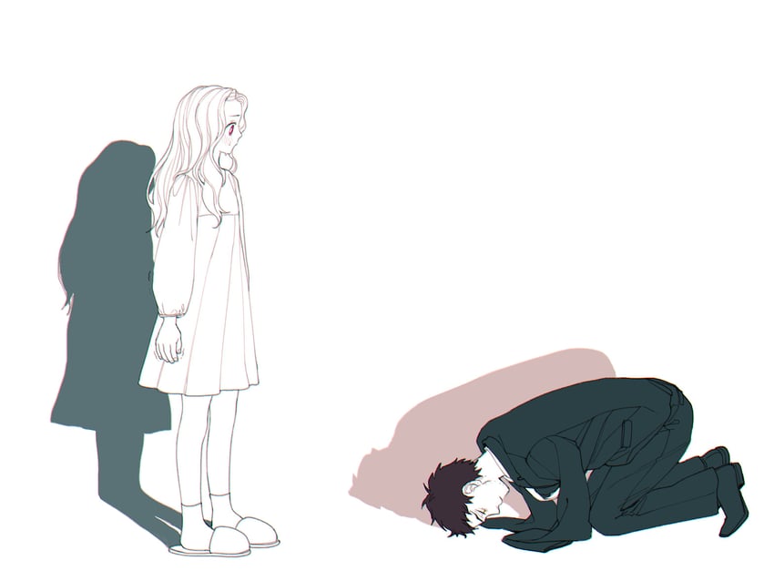 eri and overhaul (boku no hero academia) drawn by oru_2ji
