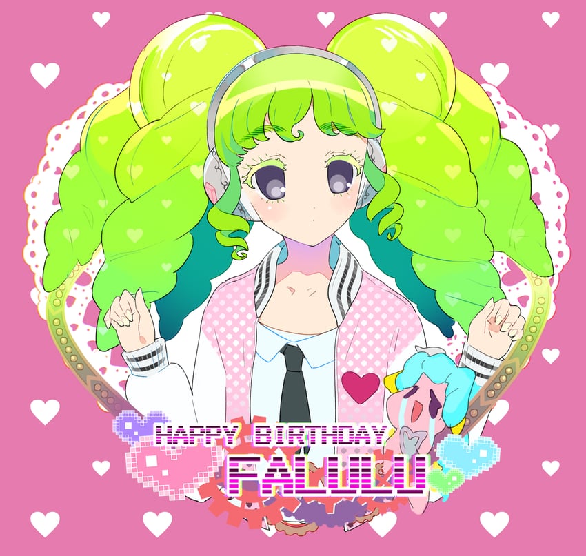 falulu and unicorn (pretty series and 1 more) drawn by moudoku_(decopon3rd)