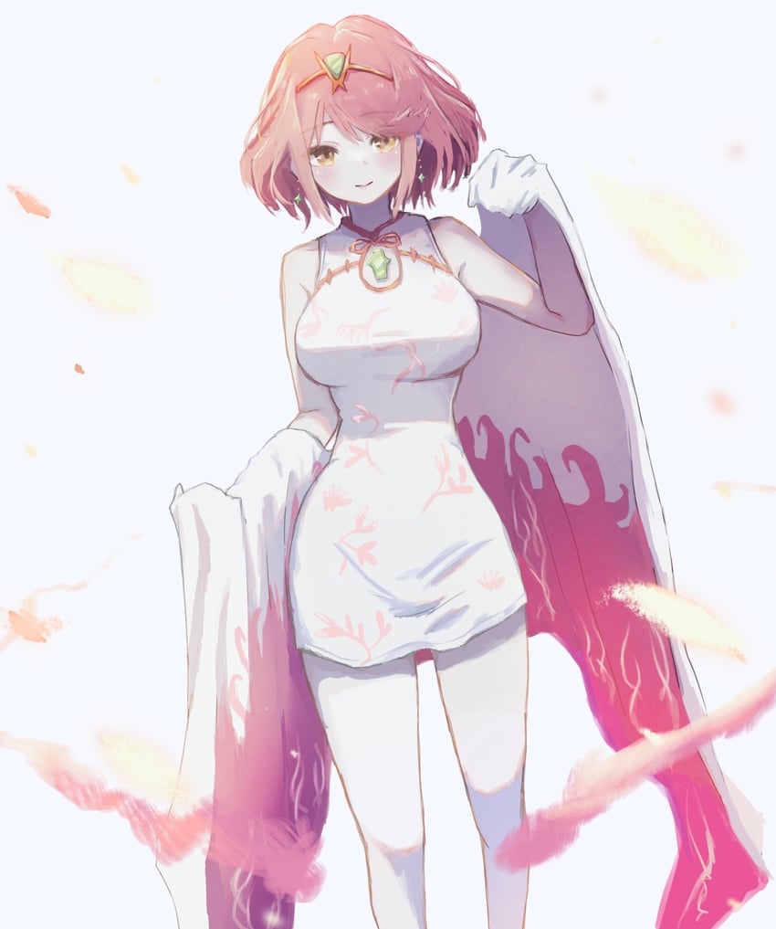 pyra (xenoblade chronicles and 1 more) drawn by takumi_(user_xmwf4727)