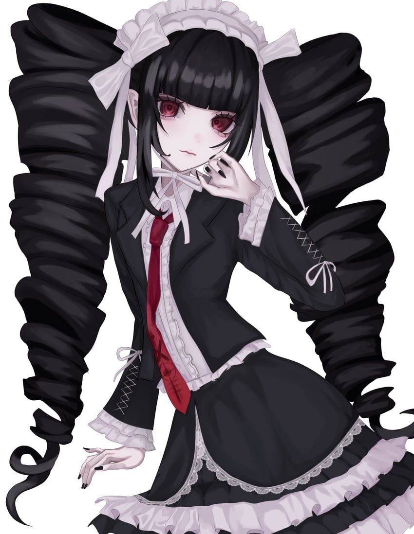 celestia ludenberg (danganronpa and 1 more) drawn by uzzo_3o
