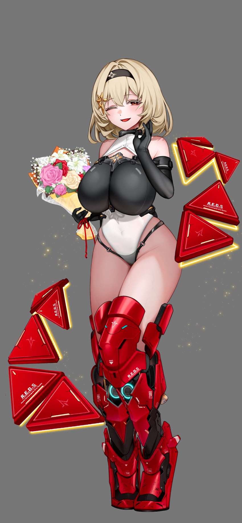 red shoes (goddess of victory: nikke) drawn by yazuki_(n_y_0714)
