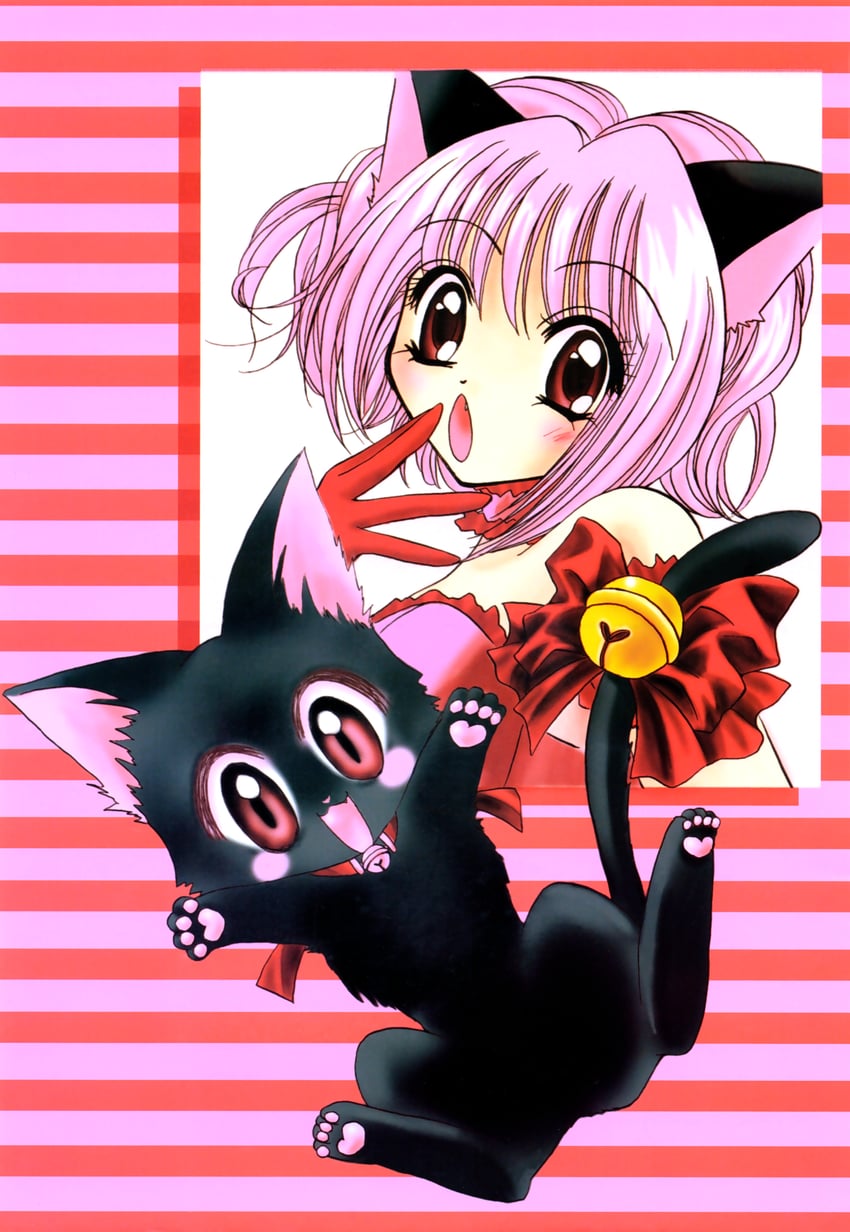 momomiya ichigo and mew ichigo (tokyo mew mew) drawn by ikumi_mia