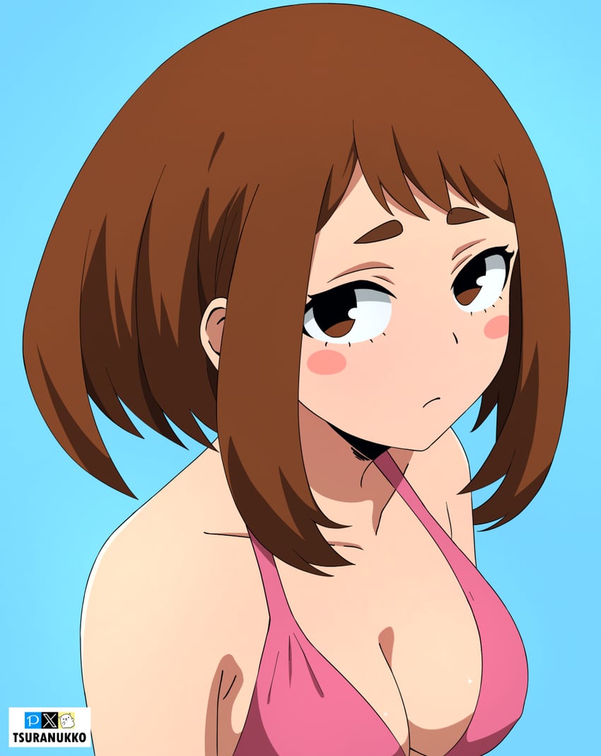 uraraka ochaco (boku no hero academia) drawn by tsuranukko
