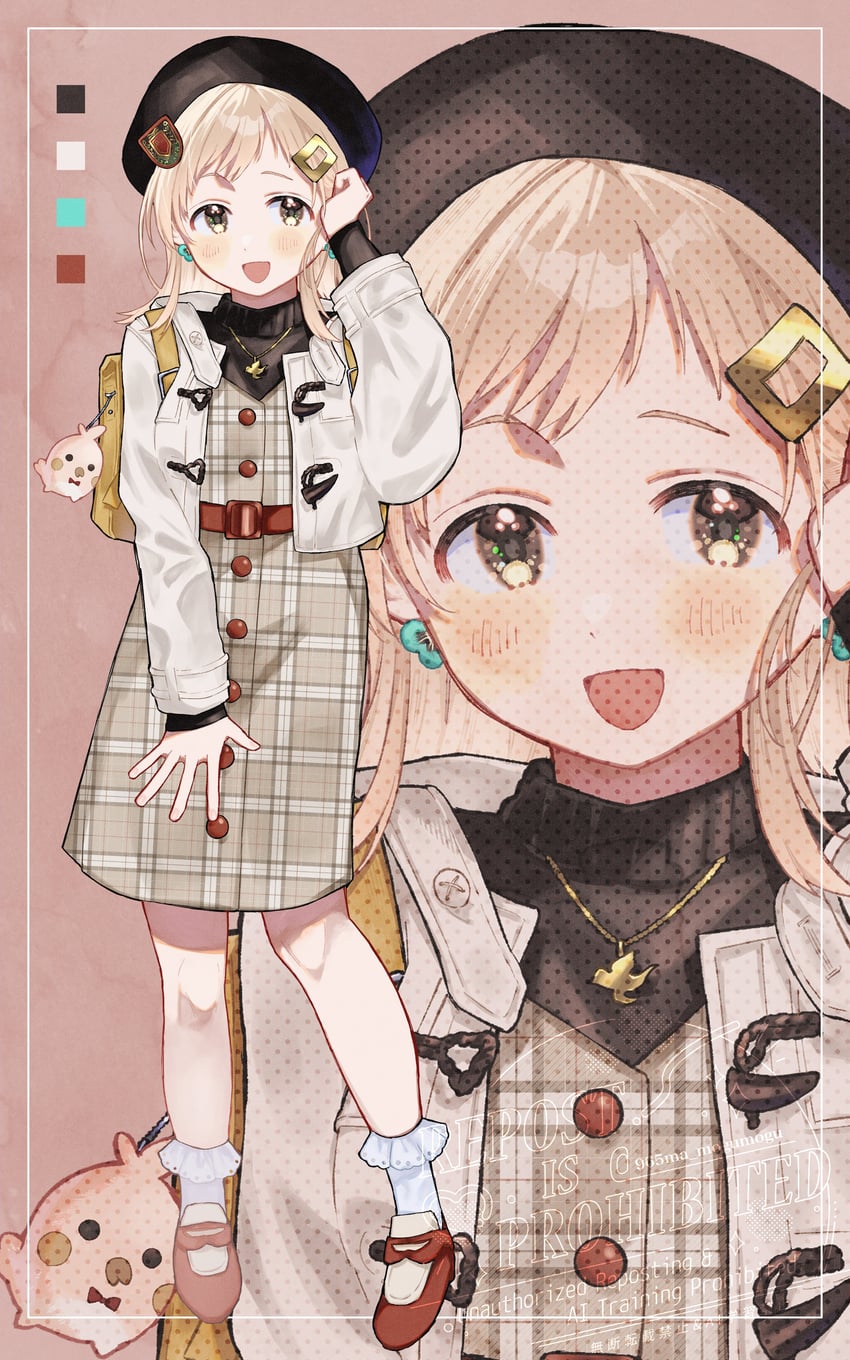sakuragi mano (idolmaster and 1 more) drawn by 965ma_mogumogu