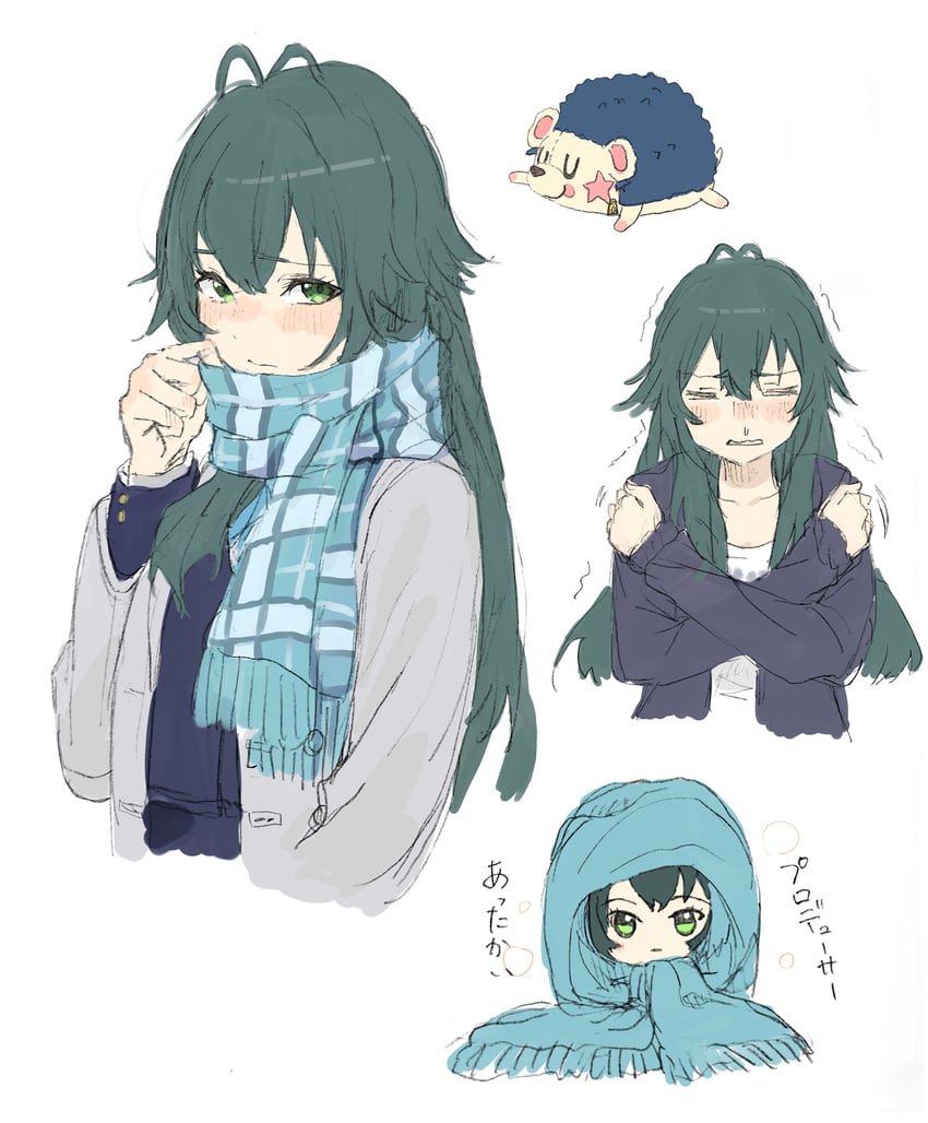 tsukimura temari (idolmaster and 1 more) drawn by tomiyu_(montaroo0622)