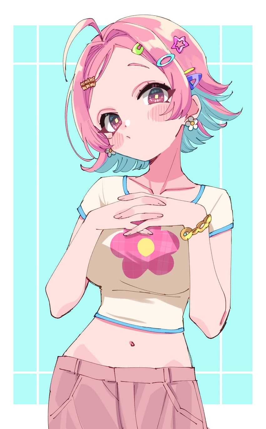 yumemi riamu (idolmaster and 1 more) drawn by sukoyaka_(100hituzi)