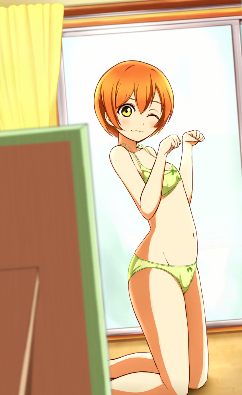 hoshizora rin (love live! and 1 more) drawn by rin_(ashleyy)