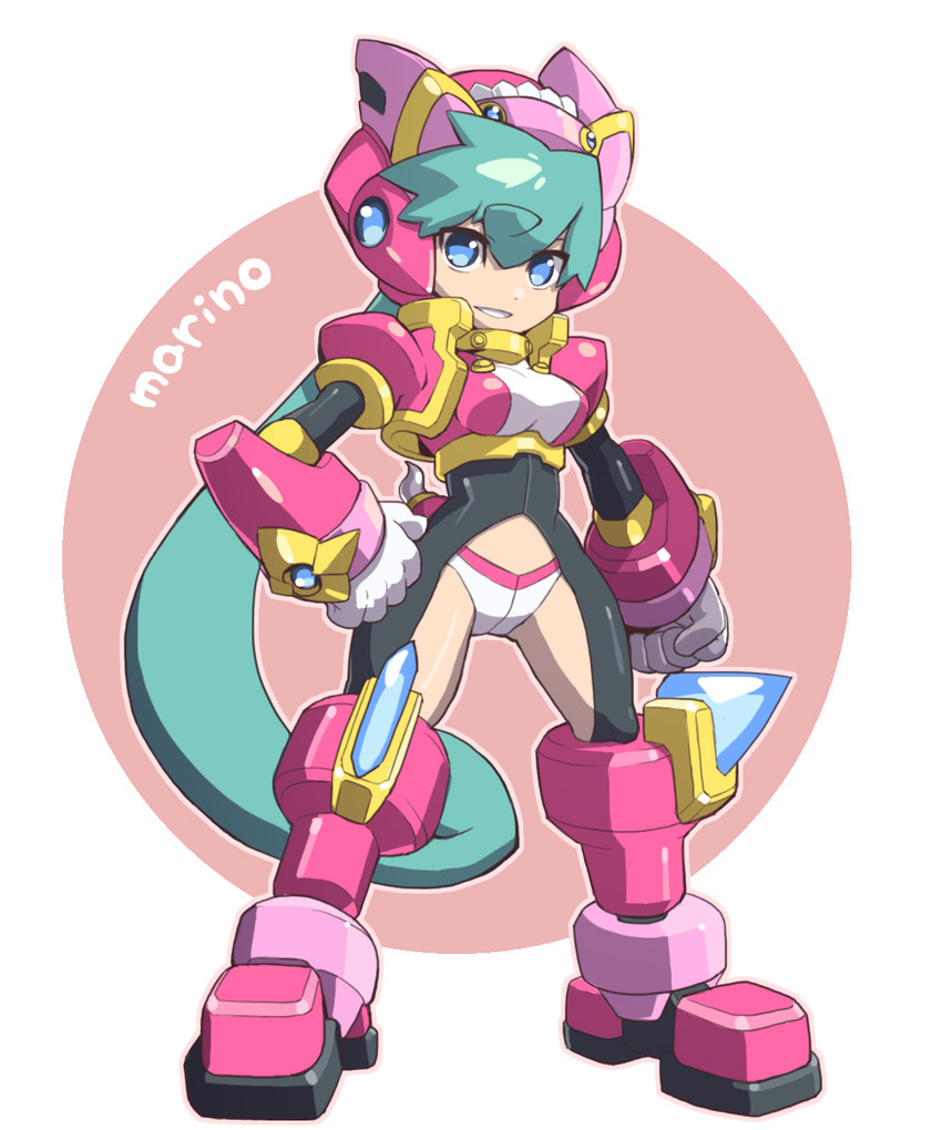 marino (mega man and 2 more) drawn by tonami_kanji