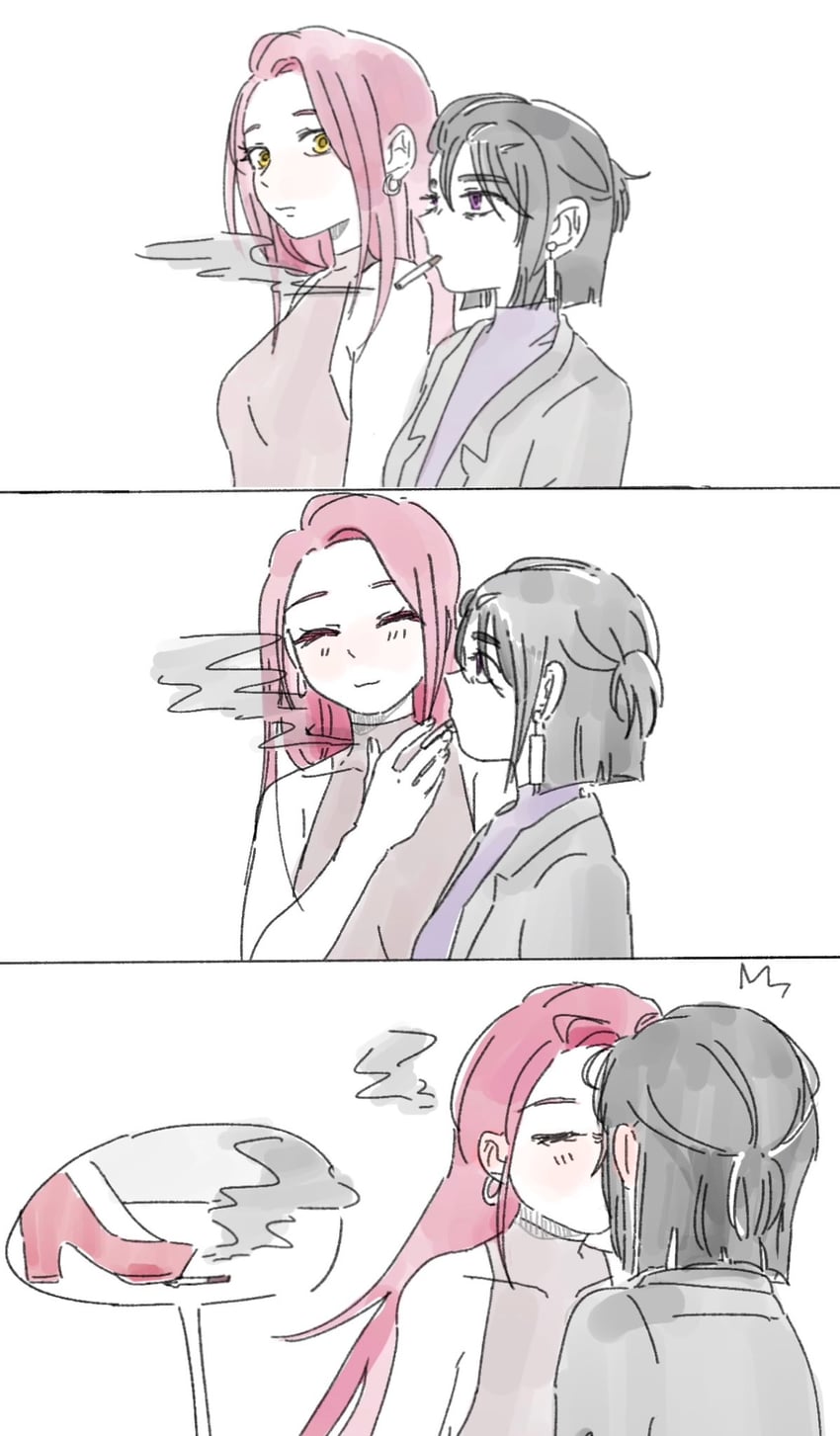 sua and mizi (alien stage) drawn by motii
