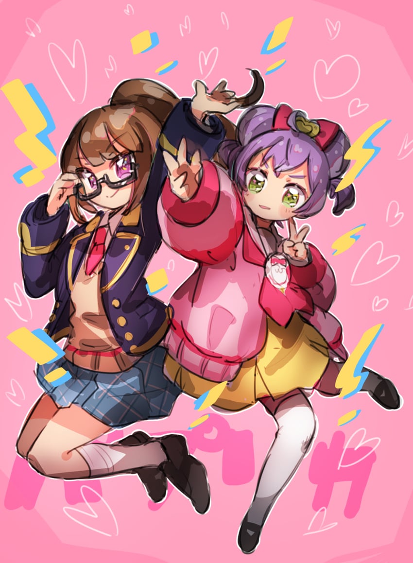 manaka laala and minami mirei (pretty series and 1 more) drawn by nurui_(3nqyo)