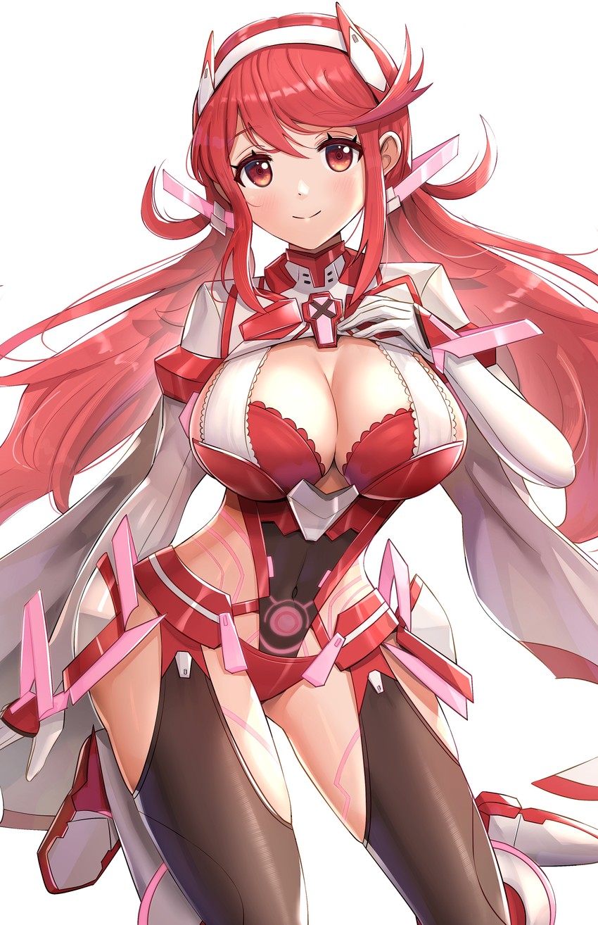 pyra (xenoblade chronicles and 1 more) drawn by gonzarez