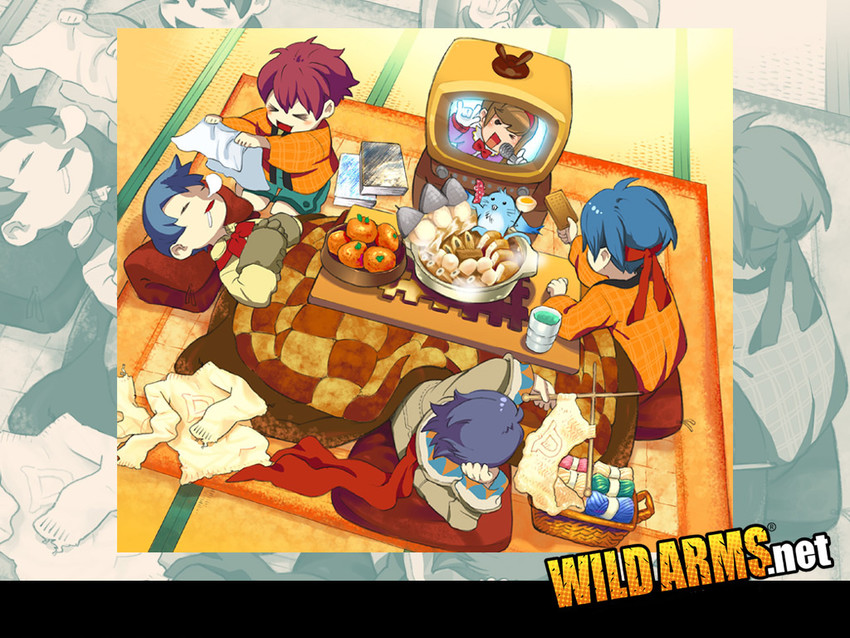 virginia maxwell, rody roughnight, ashley winchester, dean stark, hanpan, and 1 more (wild arms and 5 more)