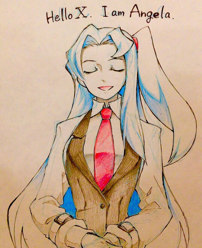 angela (project moon and 1 more) drawn by yatsumeunagi