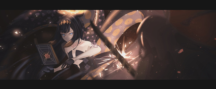 ninomae ina'nis and omega alpha (hololive and 1 more) drawn by jack9614