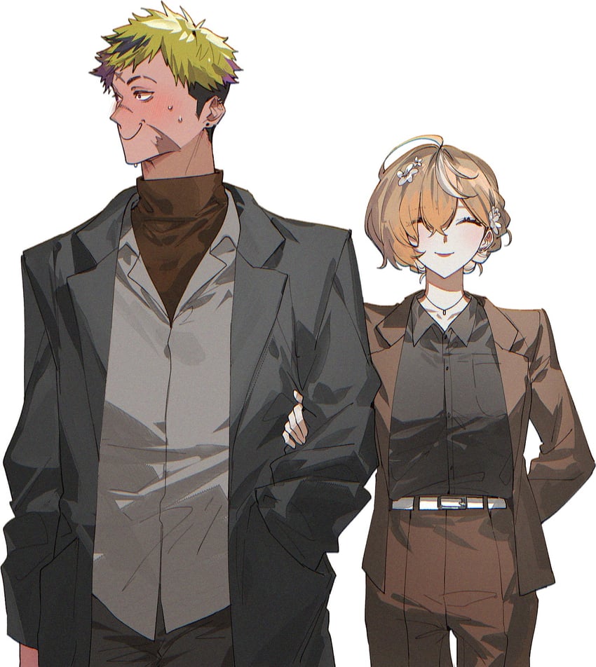 vantacrow bringer and klara charmwood (nijisanji and 1 more) drawn by kaohom503