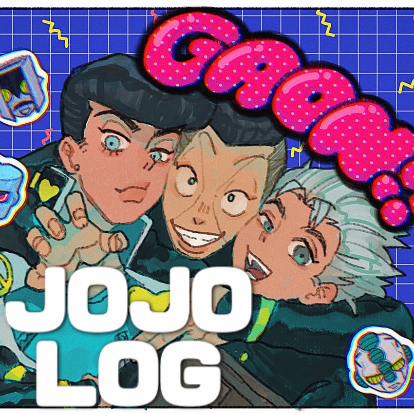 higashikata josuke, nijimura okuyasu, crazy diamond, echoes, and the hand (jojo no kimyou na bouken and 1 more) drawn by t_0nd