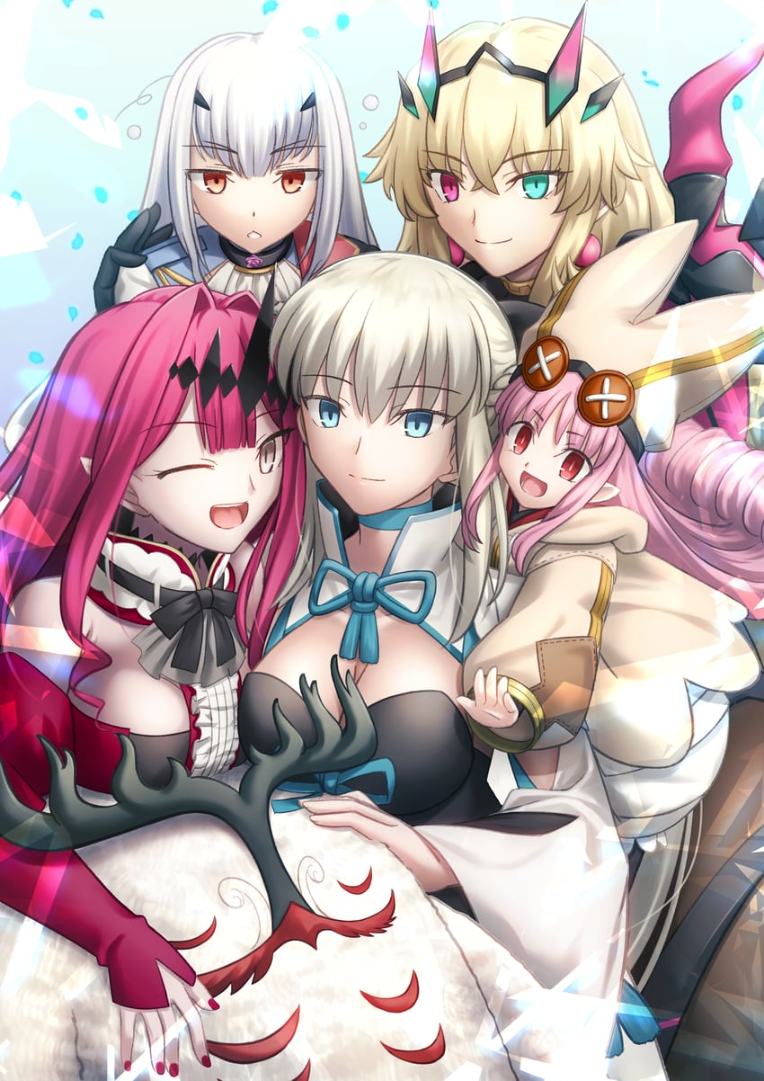 baobhan sith, morgan le fay, melusine, barghest, cernunnos, and 1 more (fate and 1 more) drawn by shoori_(migiha)