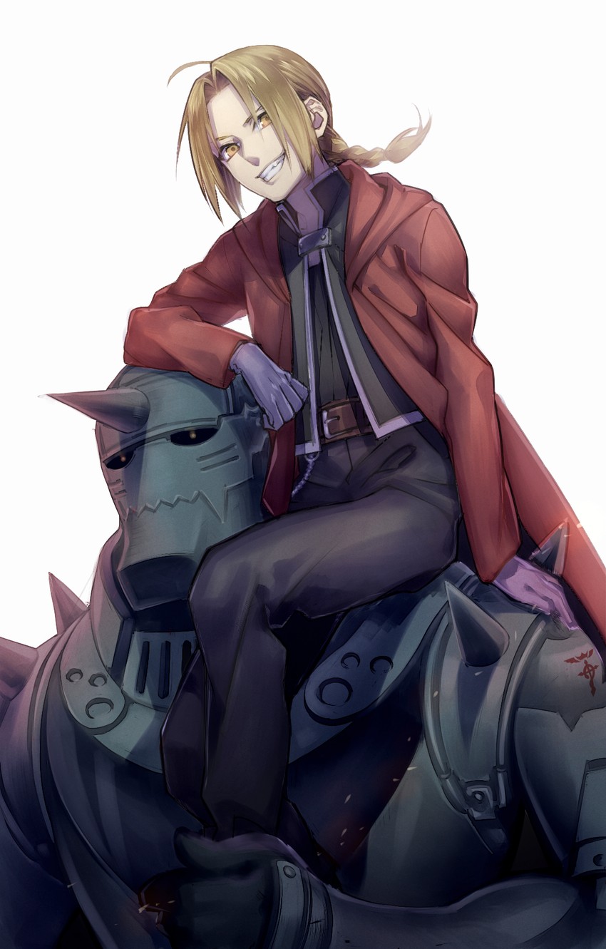 edward elric and alphonse elric (fullmetal alchemist) drawn by kazari_tayu
